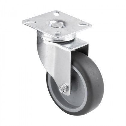 Roulette StrongCastors pour charges légères 75/70, avec bande de roulement souple