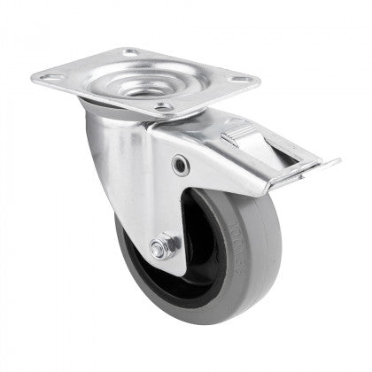 Roulette StrongCastors pour charges moyennes 100/160 avec frein