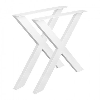 Base de table STRONG X, 710x780, blanc