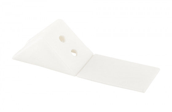 Angle de raccordement plastique STRONG grand blanc (02)